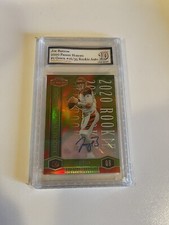 2020 Panini Honors Joe Burrow Auto RC Green 16/35 SNC 10 Gem Mint