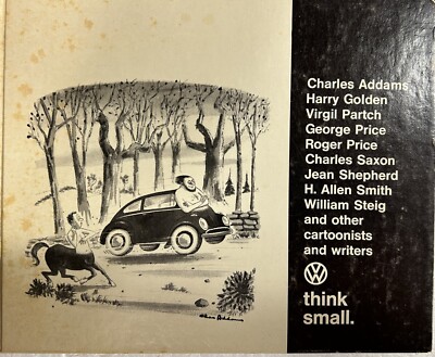 1967 VOLKSWAGEN CAR DEALERSHIP HC BOOK  Cartoons Articles Promotional
