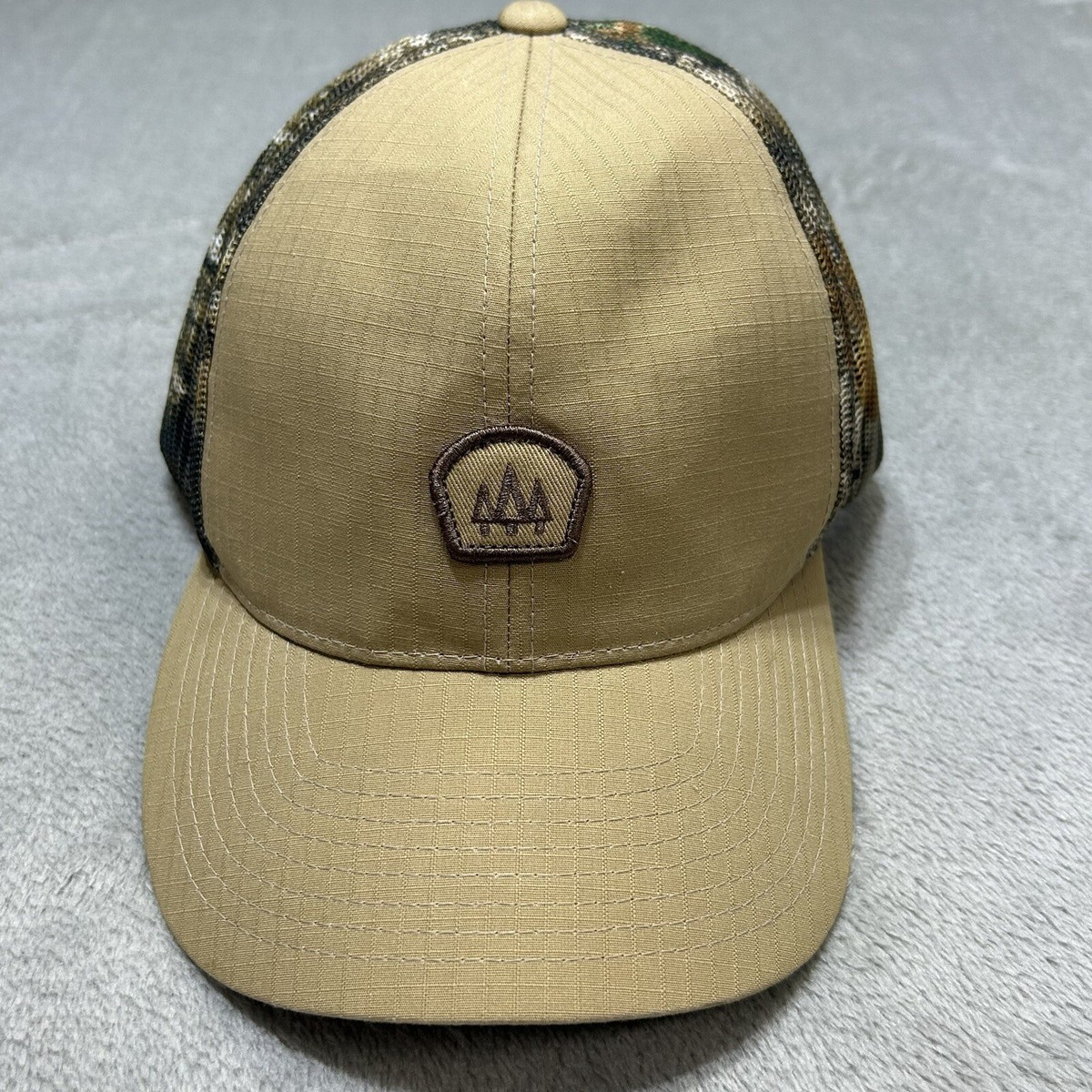 Real Tree Camo Mesh Snapback Hemlock Hat Co Huntsman Trucker