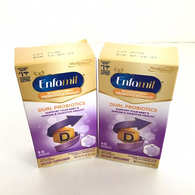 Enfamil Breastfed Infant Dual Probiotics & Vitamin D Baby 012 Months 0