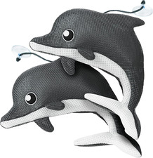 2 Pack Hot Tub Scum Absorber Reusable, Dolphin Hot Tub Accessories