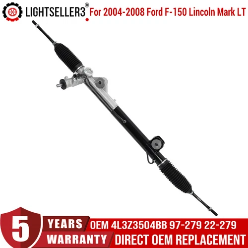 97279 22279 Power Steering Rack Pinion for 2004-2008 Ford F-150 Lincoln Mark LT