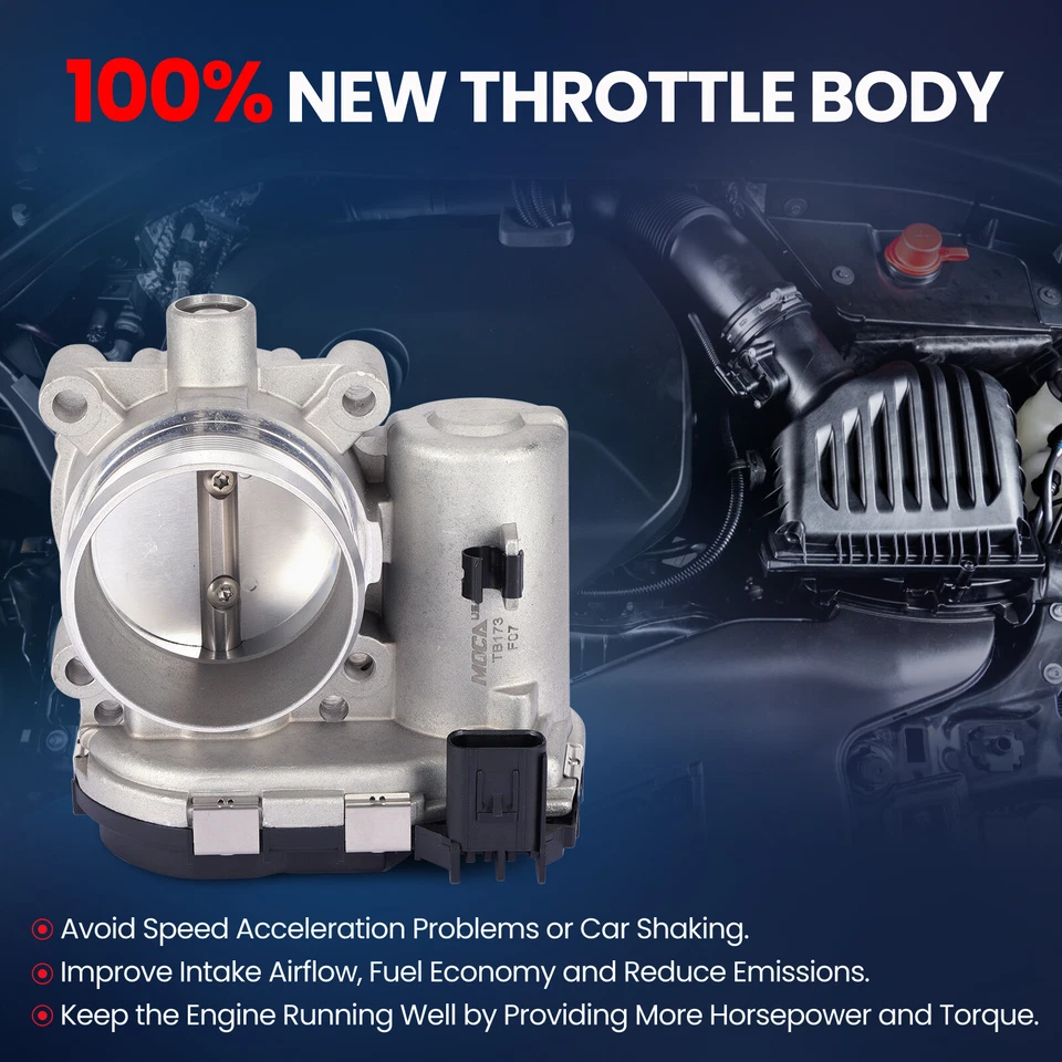 Cuerpo de acelerador electrónico para Ford Edge Explorer Focus Lincoln MKT Taurus S20173 Foto 2 de 4