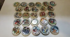 The Disney Collection Alphabet Miniature Plates Complete Set 26 Plates A - Z