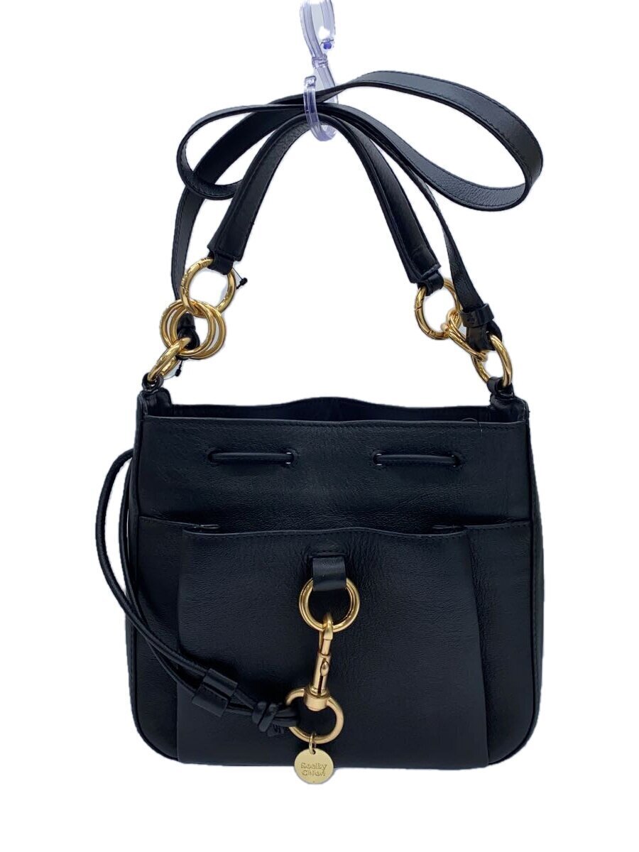 SEE BY CHLOE Tony 2way leather shoulder bag black 01-20-86-65 | eBay 