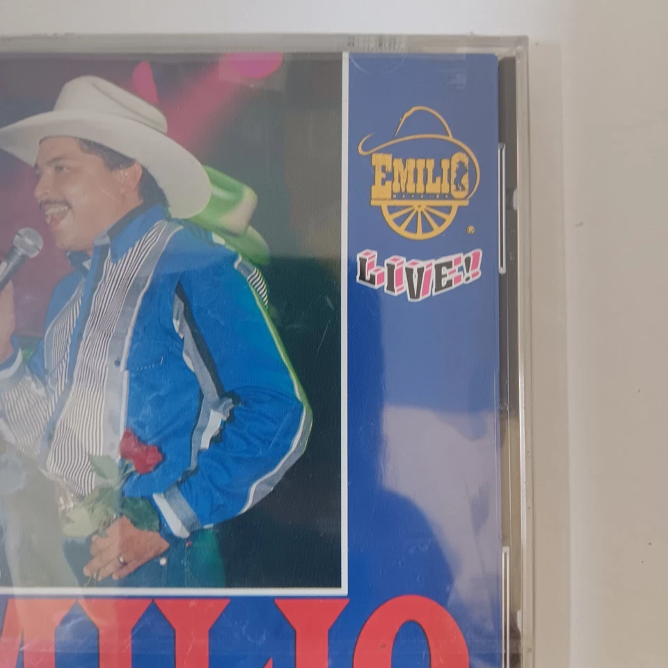 Emilo Navaira Emilio Live! 1992 Capitol Records/EMI CD Rare New  - Image 3 of 4