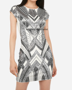 sequin express dress