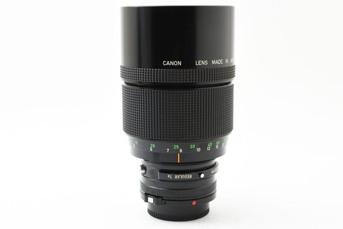 Near MINT CANON New FD REFLEX 500mm f/8 Mirror Telephoto MF w/caps From Japan - Picture 11 of 13
