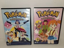 2 Pokemon Indigo League 2 & Indigo League 3 DVDs 2006 In Cases Pokemon USA