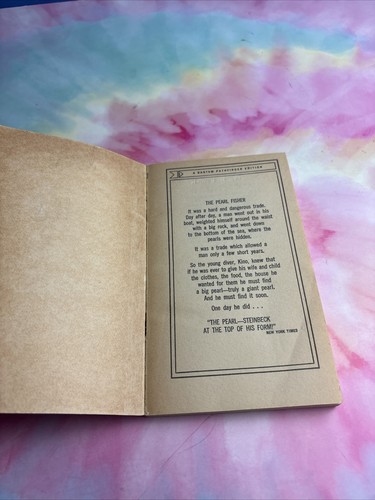 The Pearl~by John Steinbeck~VINTAGE 1966 Paperback~Bantam Pathfinder Edition! - Picture 8 of 14