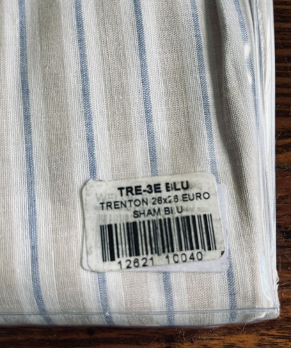 New Peacock Alley Trenton 28x28" Euro Sham - Picture 3 of 7