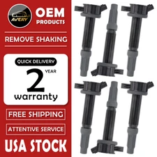 6PCS Ignition Coil For Ford Fusion Escape Lincoln Mercury 06-12 3.0L V6 UF486