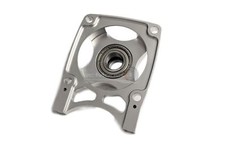 ATOP Rc Clutch Bell Carrier v2 - Silver For KM X2 & Losi 5ive