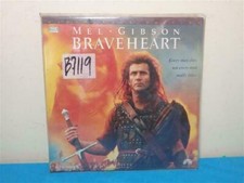 Mel Gibson BRAVEHEART Laser Disc