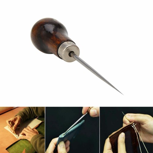 Leather Craft Cloth Awl Tool Pin Punching Hole Maker Stitching