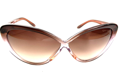 Tom Ford TF253 50Z Madison 63mm Cat Eye Oversized Women display picture 1