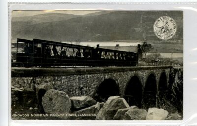 (KJSe125-474) PP, SNOWDON MOUNTAIN RAILWAY TRAIN , LLANBERIS