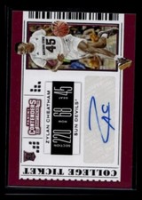 2019 Panini Contenders Draft Picks #127 Zylan Cheatham NM+