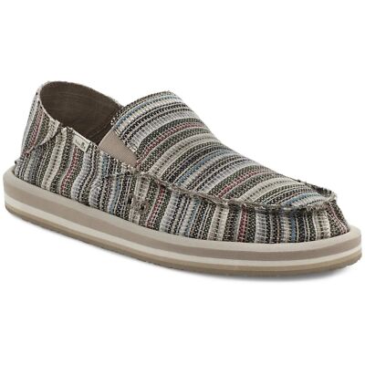 Sanuk Vagabond ST Funk Men's Sidewalk Surfer Shoes, Cabo Stripe, M11