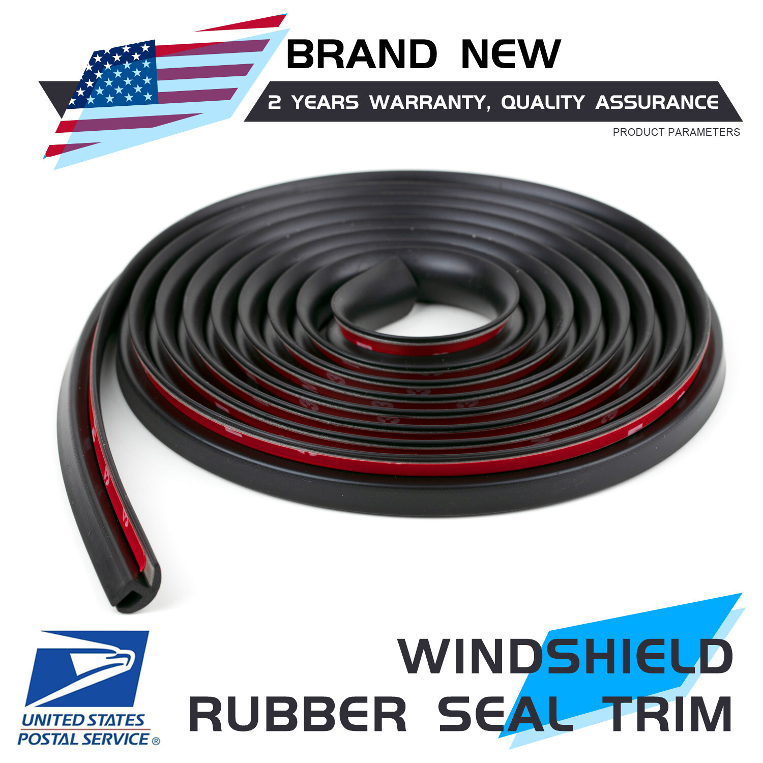 20Ft Car Accessories Front Windshield Panel Rubber Seal Strip Sealed Mould Trim