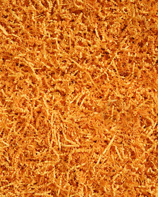 Soft & Thin Cut Crinkle Paper Shred Filler (2 LB) - Golden Yellow