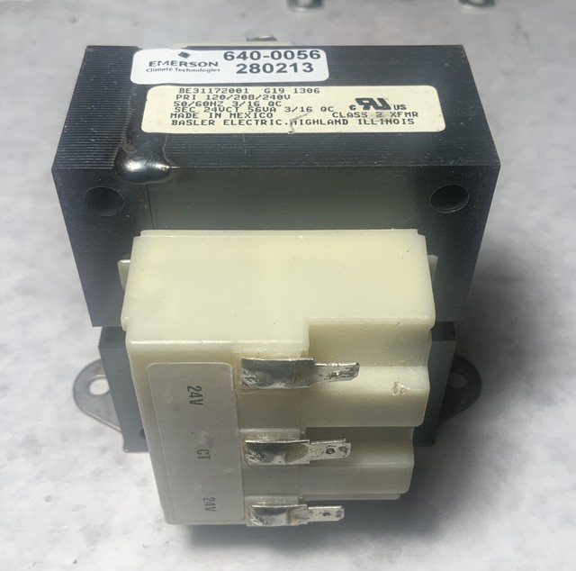 Emerson Hussman 640-0056 CPC Transformer 2.25A for sale online | eBay