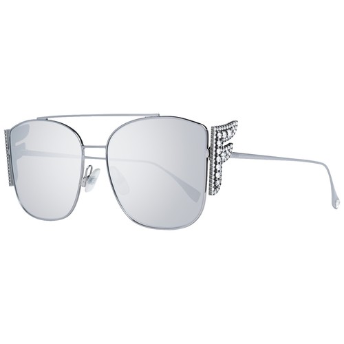 FENDI Fabulous Zucca Pattern Sunglasses Silver M0039 | eBay