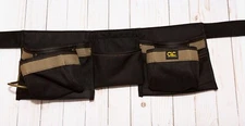 Tool Belt CLC Custom Leathercraft 1370 Poly Apron, 8-Pocket Waist sizes 29"-46"