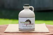 FREE SHIPPING 1/2 Gallon Pure Vermont Maple Syrup Naturally Organic 2025 Crop 