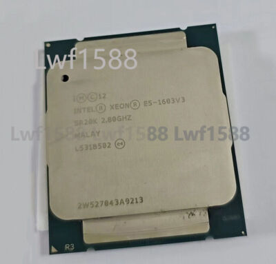 Intel Xeon E5-1603 V3 2.80GHz quad-core 10MB SR20K LGA2011-3 CPU processor1603v3
