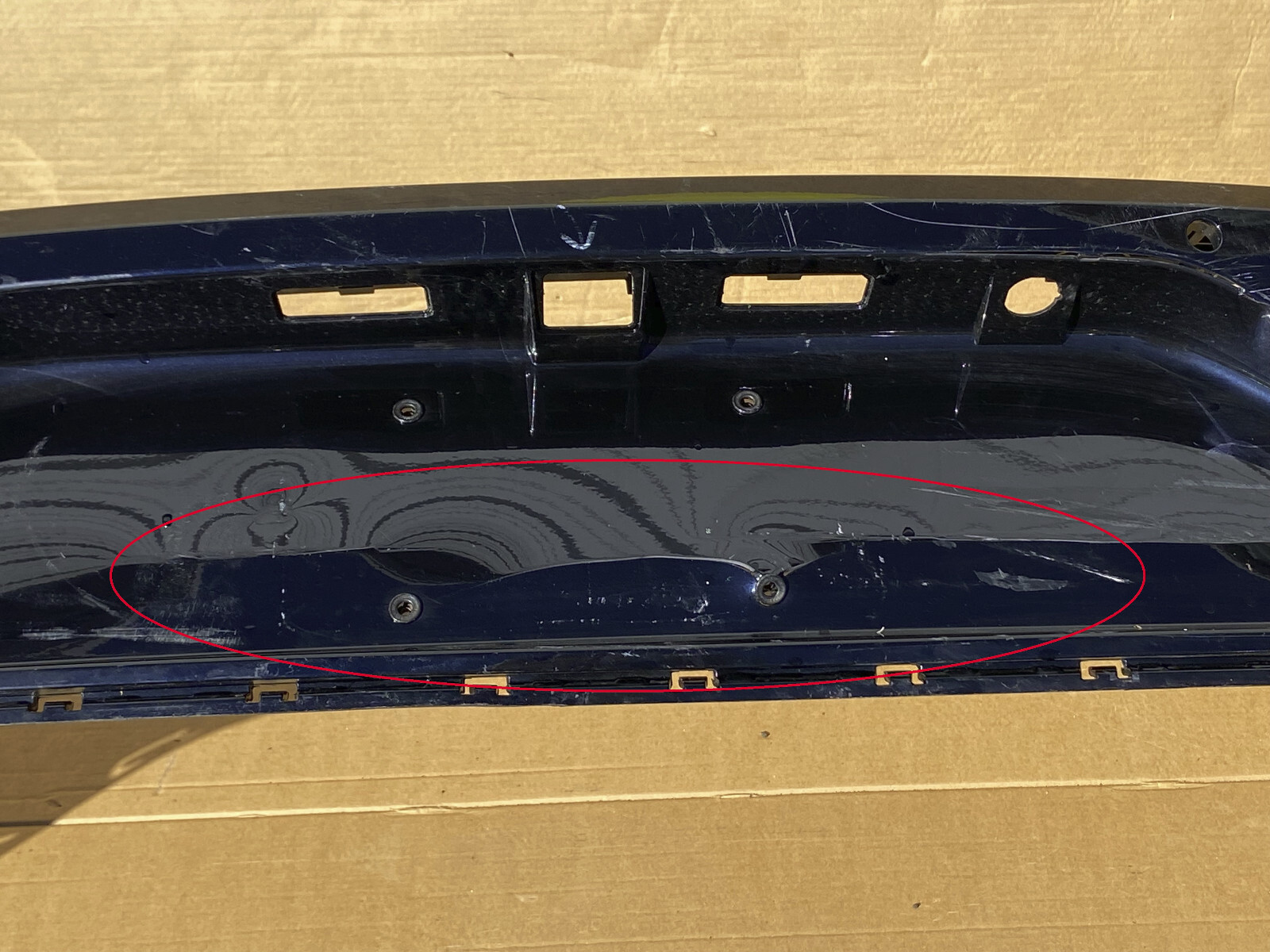 2020-2022 BENTLEY BENTAYGA GEN 2 REAR BUMPER COVER OEM