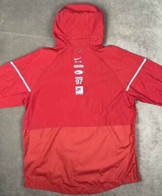 ジャケット・アウター RT-128415 Nike Sportswear Air Anorak Full Zip Red Jacket Max97 Men's