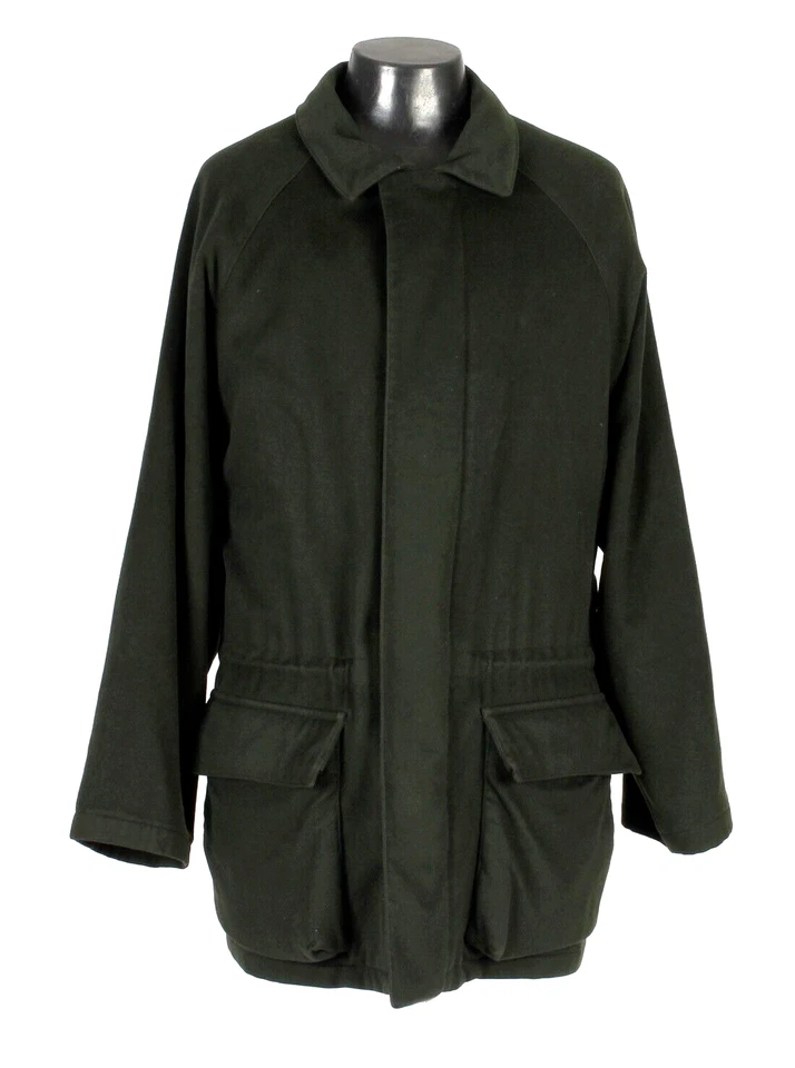 Chaqueta Loro Piana Cashmere Storm System - Verde - 2XL - $4250 Minorista Foto 2 de 4