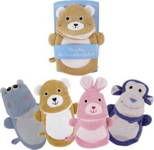 Baby Wasch Handschuhe Tiere ca. 22 cm Auswahl oder alle vier