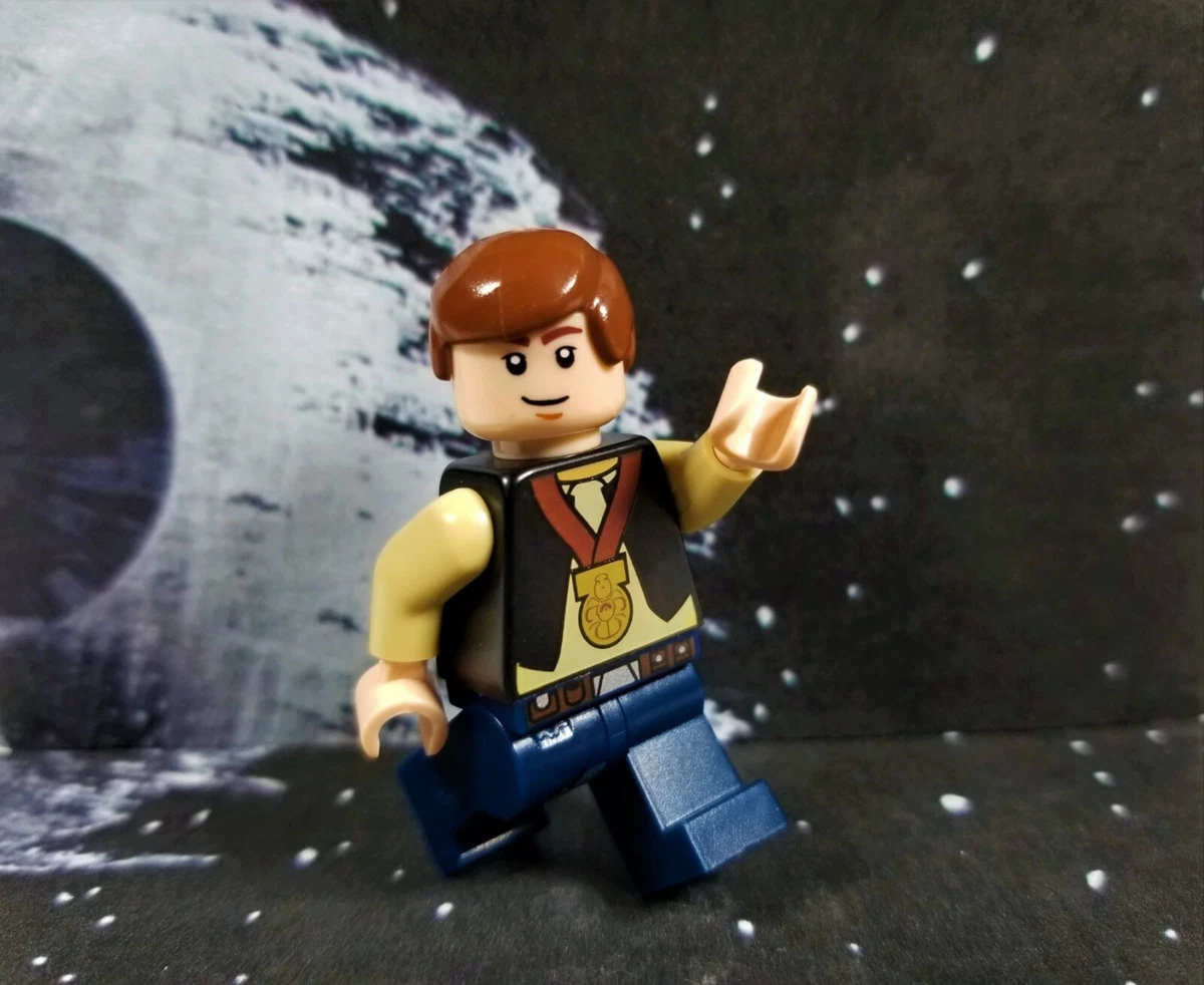 Lego Star Wars Minifigure Han Solo Celebration Medal Torso sw0356
