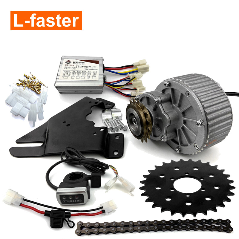 24V36V 450W Electric Bike Conversion Kit For Disc Brake Rotor Left 