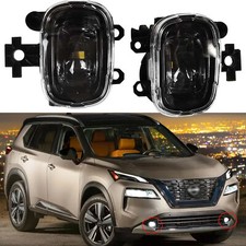 For Nissan Rogue 2021 2022 2023 Fog Lights Lamps Led Drl Left Right For Nissan Rogue 2021 2022 2023 Fog Lights Lamps Led Drl Left Right