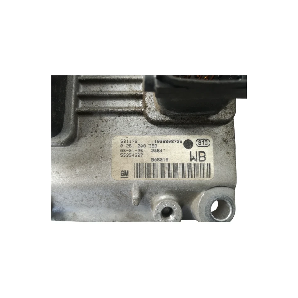 CENTRALINA MOTORE OPEL AGILA A/CORSA C/MERIVA A/TIGRA/COMBO BEN BOSCH 0261208393 - Immagine 2 di 2