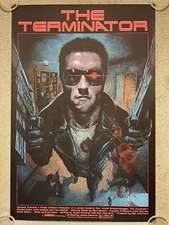 The Terminator Arnold Schwarzenegger Movie Art Print Poster Mondo John Ballaran