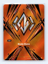 Body Rune (R04a) R04A Showcase Vendetta Riftbound Foil Near Mint — live eBay listing
