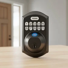 TE002 Keyless Fingerprint Door Lock - Secure Smart Entry with Auto Lock Feature