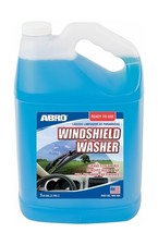 ABRO Windshield Washer Fluid Ready to Use Formula - 1 Gallon, Pre-Mixed, Stre...