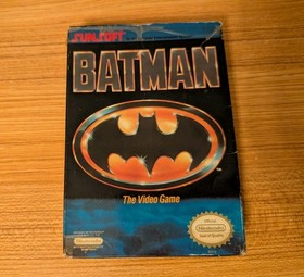 Batman: El Videojuego (Nintendo NES, 1990) Cartucho y Caja 