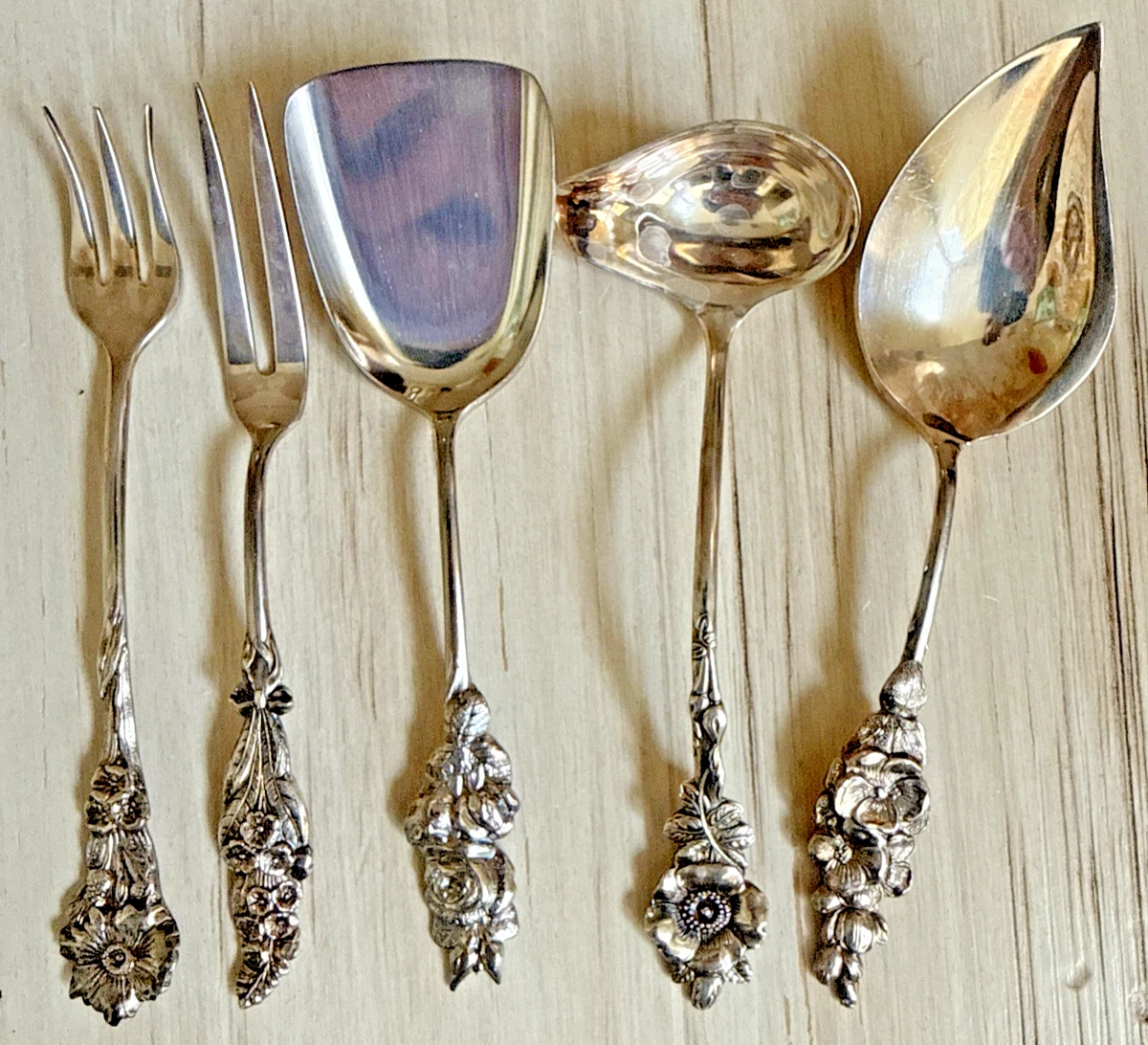 【Reed & Barton】Victorian ティーサービス 4点　優美！！ Reed & Barton Antique US Silver-Plated Flatware Sets for sale | eBay
