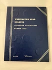 Washington Quarter Album 1960-1972 Partial Set 16 Coins 10 Silver Whitman Book