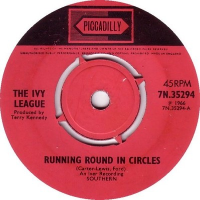 Ivy League - Running Round In Circles / Rain Rain Go Away - U - Promo - G8100z