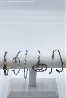 Sterling Silver 925 Mexican Silver Bracelet Lot of 6 Cuff Bangle Dolphin 66.9g