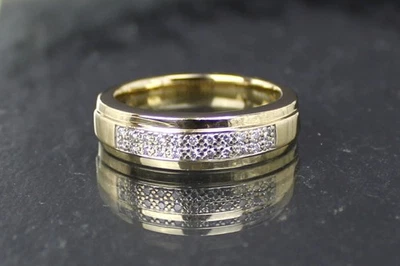 Diamantring, Juwelier CHRIST, 585er Gelbgold, 22 Diamanten - Bild 1 von 4