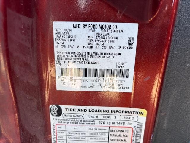 Used A/C Temperature Control Module fits: 2014 Ford F150 PICKUP ...