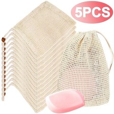 Soap Foaming Net Mesh Bags Bath Washing Tools Body Cleaning Bubble Helper Mesh D